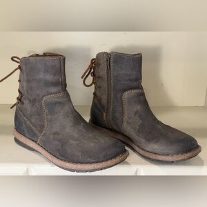 Born Women’s Taran Leather Suede Boots Size 11